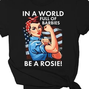 NWT Rosie Riveter Graphic Tee - Be a Rosie